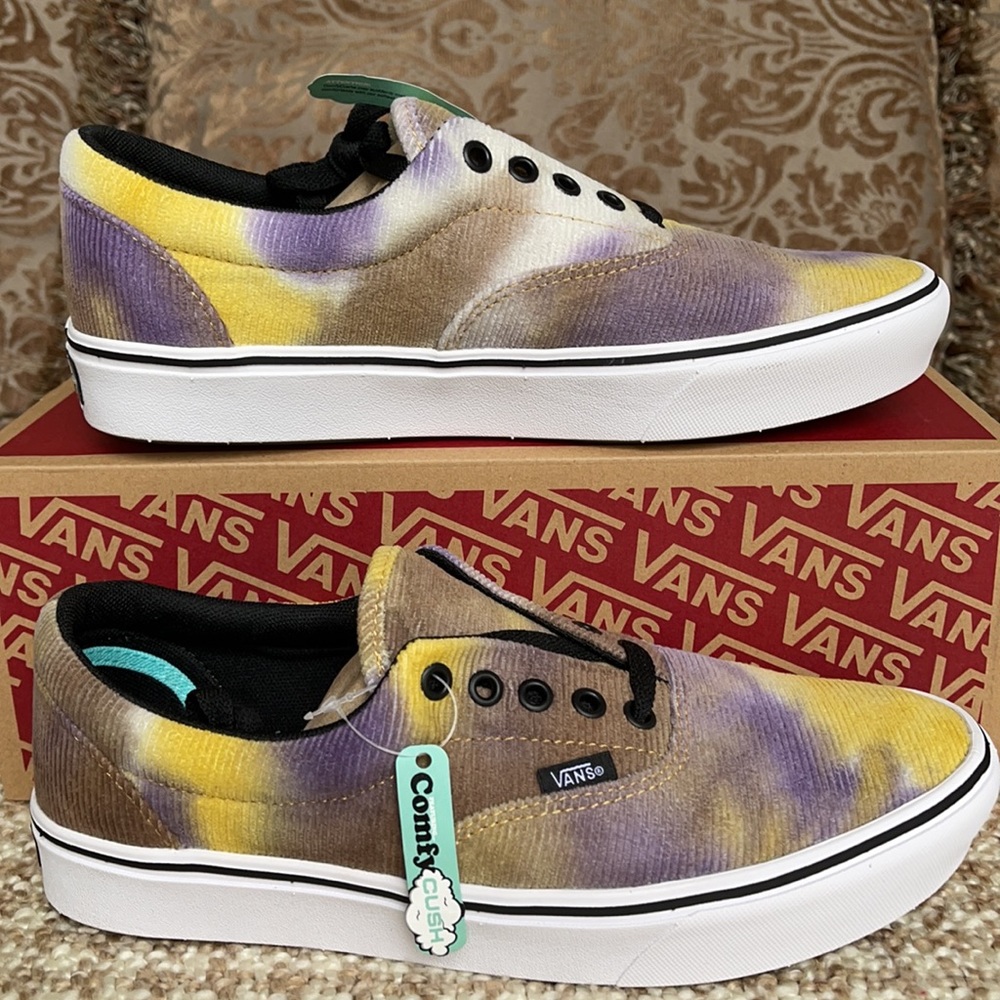 Vans Comfycush Era Blotched Multi/Purple Velvet WM - Picture 2 of 16